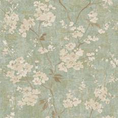 Grandeco Green Wallpapers Grandeco Paul Moneypenny Sage Green Anethe Blossom Trail Textured Wallpaper For Grandeco