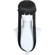 Unique Bargains Human Hair Wigs for Women Lady 24 Wig Cap