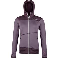 Gehen & Wandern - Violett Oberteile Ortovox Damen Fleece Light Hoodie Jacke lila