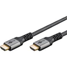 Kabels Pro Goobay Ultra High Speed HDMI Cable 0.5 m