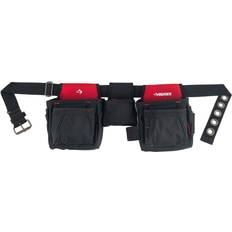 Husky Tool Storage Husky Handyman 2-Bag Work Tool Belt, Multi-Colored