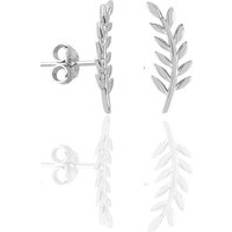 Smycken Spero London Wheat Earrings Ear Of Wheat Sterling Silver Stud Earring