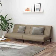 Läder Soffor Keine Angabe Bäddsoffa 2-Sits Cappuccino Konstläder Soffa
