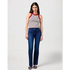 Wrangler dam flare jeans, Mörk tvätt, x 34L