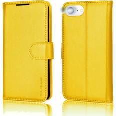 TechGear iPhone SE 2022 5G 2020 Läderplånboksfodral
