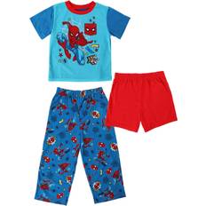 AME Sleepwear Toddler Spiderman Pc Go Spider Set Blue/Red/Yellow 4T