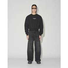 Ego Sum Liber Regular Crewneck Sweatshirt, Sort