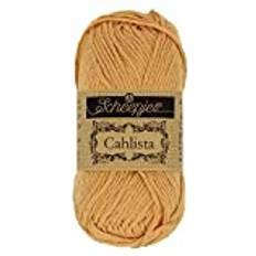 Orange Yarn Scheepjes Cahlista 179 Topas Garn 1x50g