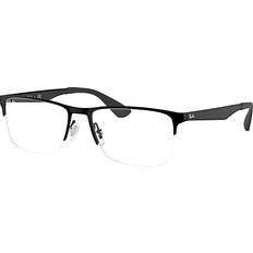 Glasses & Reading Glasses Ray-Ban Rb6335 Black Clear Lenses Polarized 58-17 Black 58-17