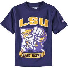 Champion Children's Clothing Champion Big Boys and Girls Purple Lsu Tigers Strong Mascot T-shirt Purple