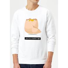 By IWOOT You're Crackin' Egg Sweatshirt White White