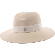 Maison Michel Ladies Seed Pearl Virginie Fedora Hat