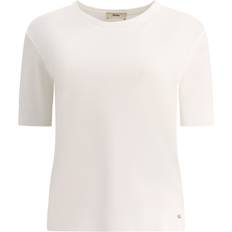 Hernö Herno-Glam Knit T-Shirts - Bianco/Donna