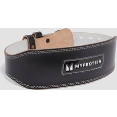 Black Training Belts Myprotein Leather Lifting Belt Large