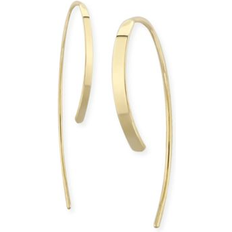 Macy's Moon & Meadow Bar Threader Earrings in 14K Yellow Gold Exclusive