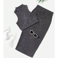 High Collar Tank Tops Shein Mock Neck Tank Top Skirt
