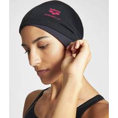 Arena Water Sport Clothes Arena Swim Cap Long Hair Textile SMARTCAP Black Pink 8747099 No