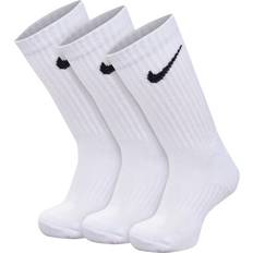 Nike S Socks Children's Clothing Nike Little Kid's Dri-Fit Performance Basics Crew Socks - White/Black (RN0019-001)