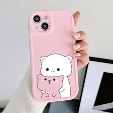 Cat phone Shein Cartoon Cat Phone Case Kawaii