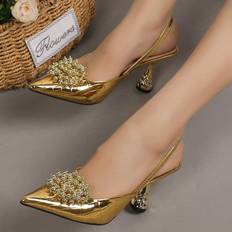 Women's Pointed Toe High Heel Pumps, Fashionable Wear Outside, For Summer And Autumn