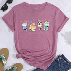 Shein Beverage Graphic Tee