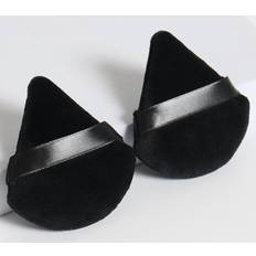 Vegan Sponges Shein pcs Triangle Shaped Loose Powder Puff Made Of Ultra Soft Velvet Designated For Contouring Eye And Corner Areas Beauty Blender Foundation Mixing Contai