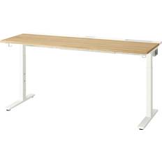 Möbler IKEA MITTZON ekfaner/vit Skrivbord