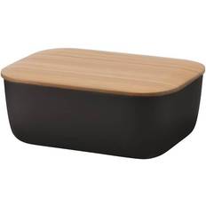 Stelton Butterdose BOX-IT Black 15.5 cm L x 11.5 cm B x 6 cm H Küchenbehälter