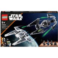 LEGO Guerre Stellari LEGO Star Wars Mandalorian Fang Fighter Vs TIE Interceptor 75348