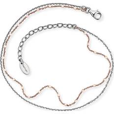 Anklets Engelsrufer Angel Whisperer Twin Bicoloured Anklet ERF-LILTWIN-BICOR Two Colour