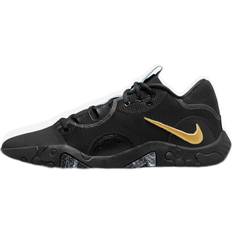 Nike PG Paul George Men's Basketball Shoes Black Metallic Gold, Footwear System, Adult, Men, Numeric, Medium, 4