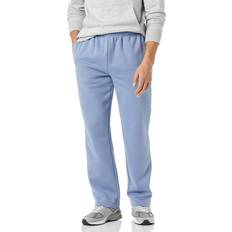 Denim - Joggers Trousers Amazon Essentials Pantalones Deportivos Polar Con Parte Inferior Abierta Hombre Tejano