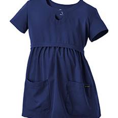 Jockey Scrubs Empire Waist Maternity Top New Navy