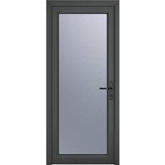 Doors Crystal uPVC Single Door Obscure Clear Glass (30x)