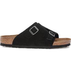 Birkenstock 43 ½ Zapatillas de Exterior Birkenstock Zürich Suede Leather - Black