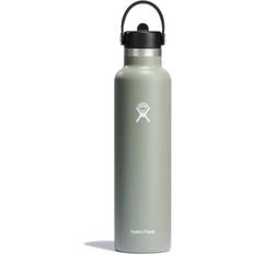 Water Bottles Hydro Flask Wide Mouth with Flex Straw Cap Agave Water Bottle 24fl oz