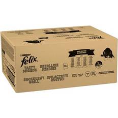 Felix Kæledyr Felix Latz "Tasty Shreds" portionspose 80 Mix: 4 varianter