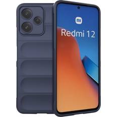 Mobiltilbehør Eiderwood EIDERWOOD Xiaomi Redmi 12 5G Poco M6 Pro 5G Fleksibelt Plastik Cover Mørkeblå