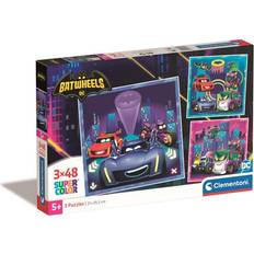 Batwheels Clementoni puzzle 3x48 SuperKolor Batwheels 25307