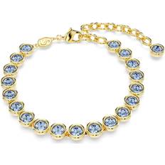 Swarovski Imber Tennis Bracelet - Gold/Blue