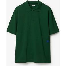 Burberry Green Polo Shirts Burberry Polo Shirt Men colour Green