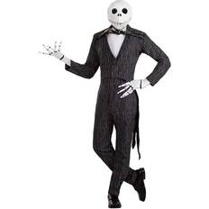 Men - Skeletons Costumes Disguise Jack Skellington Prestige Adult Costume