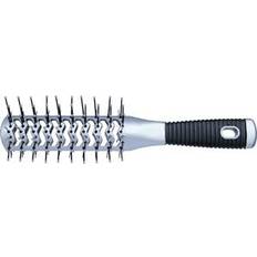 Professional Harstyling Borstar Tunnelborste Dubbel Silver