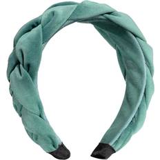Grace Collection Braided velvet headband hovedbånd