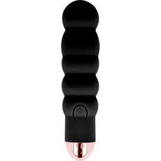Six Uppladdningsbar Vibrator Svart