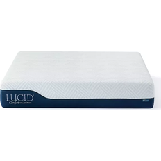 Medium - Twin XL Mattresses Lucid Comfort Collection Gel Aloe Vera Hybrid Twin XL Polyether Mattress