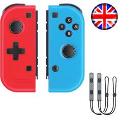 Game Controllers XYTGOGO Wireless Controller Joy-Con L/R Pair Suitable Replacement For Nintendo Switch Red/Blue