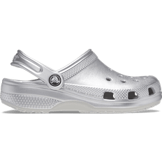 Crocs Toddler Classic Metallic Clog - Silver Metallic