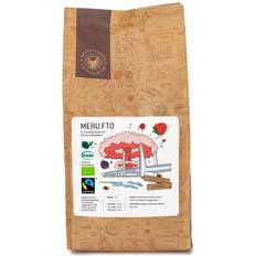Fairtrade Hela kaffebönor Bergstrands Kafferosteri Bergstrands Kafferosteri Meru FTO 250g 250g 1pack
