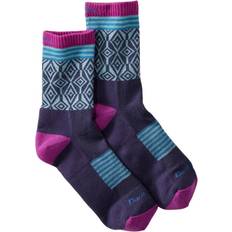 Red Socks Darn Tough Women's Sobo Hiking Socks Blackberry Medium, Wool Blend/Nylon